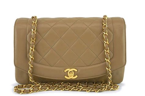 beige chanel diana bag|Chanel diana bag excellent condition.